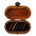 thumbnail image 4 of Guitar Pick Case,Wood Guitar Pick Box Guitar Accessories Guitar Pick Box Dependable Performance, 4 of 8