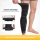 thumbnail image 1 of Xihbxyly Protector de Piernas Deportivo, Rodilleras de Compresión Tejidas, Alivio Del Dolor Articular, Soporte para Actividades Al Aire Libre, Senderismo, Ciclismo y Running, Tallas Ajustables M/L/Xl, 1 of 1