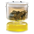 thumbnail image 3 of Separador de volteos a prueba de fugas Frasco Frutos Sirviendo Almacenaje Almacenamiento Tenedor Contenedor Organizador Sellado Cocina Despensa Room Accesorios tholdsy HA059804-00B, 3 of 7