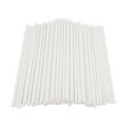 thumbnail image 1 of MasteelfCA 100pcs Paper Lollipop Sticks Cake Sticks for Birthday Party DIY Craft Project - White, 1 of 8