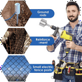 thumbnail image 7 of SDS-Plus T Post Ground Rod Driver, Drill Bit Driver Hammer Converter for Grounding Rods A, 7 of 7