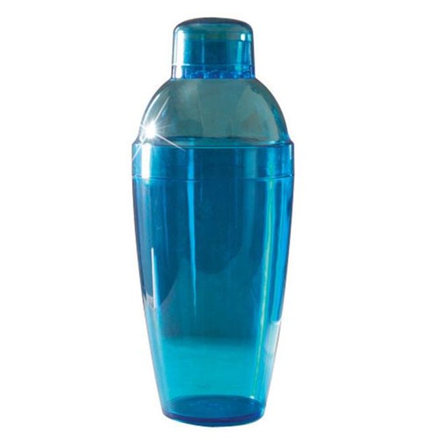 Fineline Settings 4103-BL Shakers 14 oz Blue Cocktail Shaker