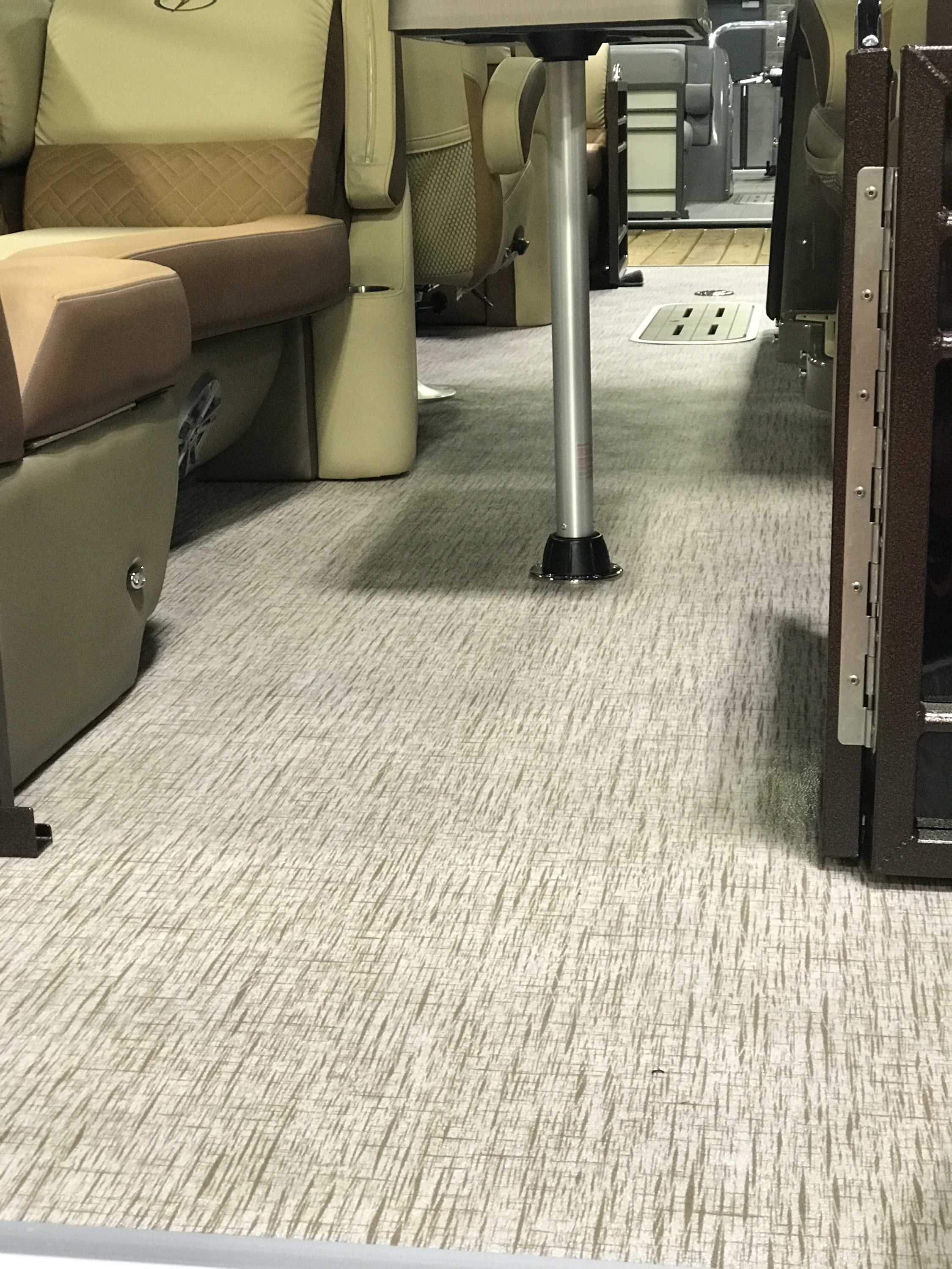 G-Floor Outdoor & Marine Vinyl Boat Flooring - 8.5' x 20' - Seashore Grasscloth