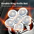 thumbnail image 3 of Cordless Bald Head Shaver Waterproof 6D Floating Shaver Rechargeable Electric Razor with LED Display, 3 of 6