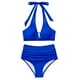 thumbnail image 4 of WILLBEST Trajes de Baño Mujer Con Falda Traje de Baño Bikini Estampado de Cintura Alta Con Tiras Acolchadas Extraíbles Para Mujer, 4 of 5