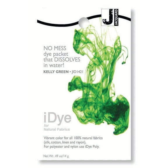 Jacquard iDye - Natural Fabrics - Kelly Green
