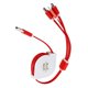 thumbnail image 2 of Cable retráctil USB 3 en 1 Adaptador de cable de carga múltiple Cable USB retráctil Cable de cargador USB múltiple Cable retráctil USB 3 en 1 Adaptador de cable de carga, 2 of 8