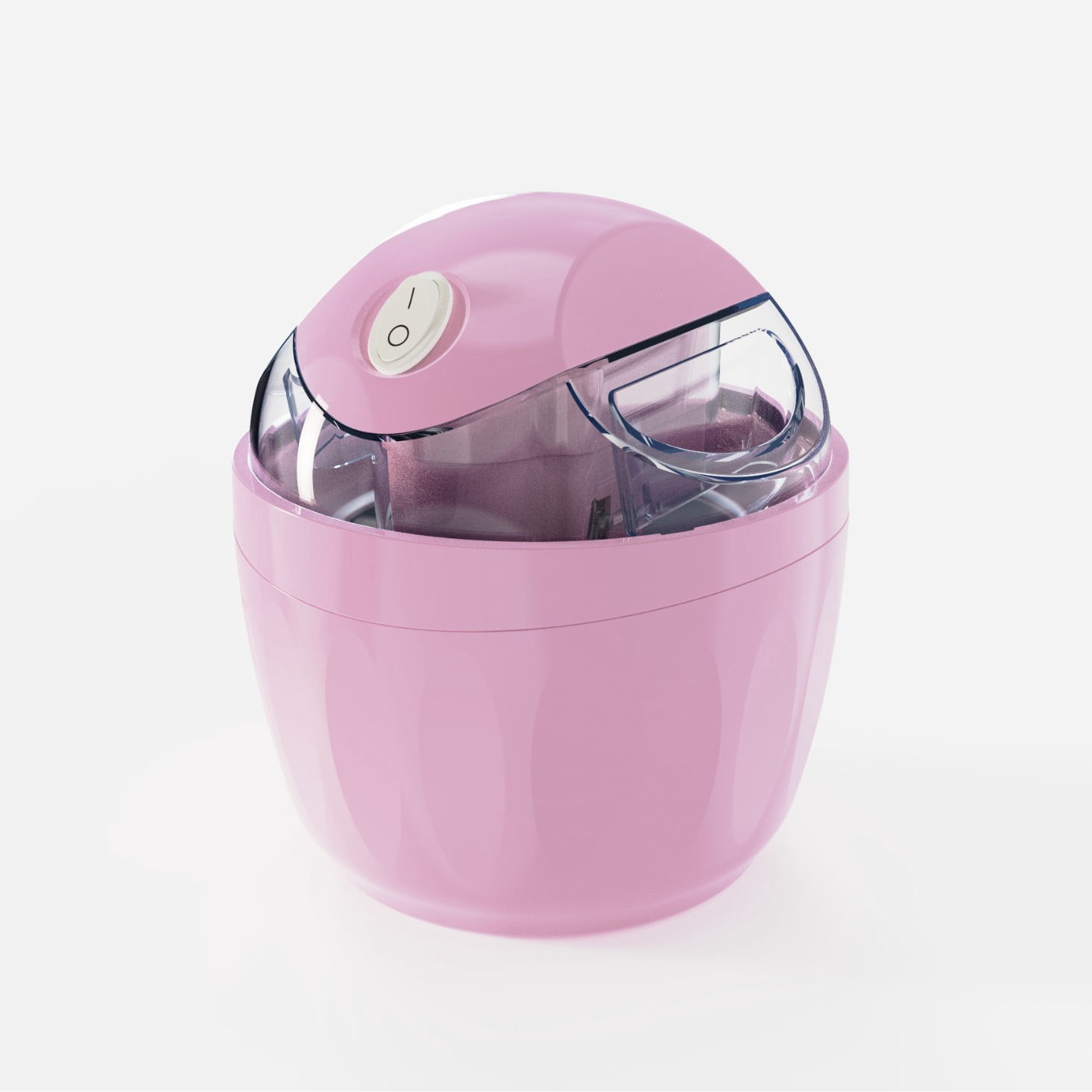 Mini Ice Cream Maker – One-Touch 15-Min DIY Gelato & Frozen Yogurt Machine, Single-Serve Compact for Home Kitchen & Family Treats (RL Pink 1 PC)