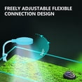 thumbnail image 6 of Clip On Aquarium Light for Fish Tanks,Led Aquarium Light for Plants,USB Plug 360 Degree Adjustable Bendable Water Plant Light Fill Light,USB Moving Lamp for Open Terrarium (Blue), 6 of 8