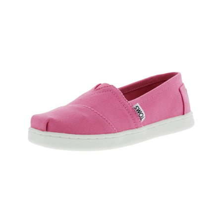 Toms Classic Canvas Bubblegum Pink Ankle-High Flat Shoe -