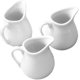 thumbnail image 1 of Set Of 6 X 90ml Small White Ceramic Serving Jugs - Ideal For Milk, Cream And Serving Sauces With Meals Banmo, 1 of 3