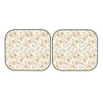 thumbnail image 7 of Fotbe Floral1 2-Piece Car Windshield Sun Shade | Sun Blocker for Car Windshield | Foldable Automotive Interior Accessories for Sun Protection-Large, 7 of 7