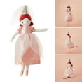 thumbnail image 2 of 15’’ Lovely Princess-Girl-Toy Plush Doll with Ballet-Shoes Pink Cuddly-Doll Kids Sleeping Doll Nursery Room Decoration, 2 of 12