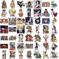 thumbnail image 3 of 100pcs One Pcs Stickers Pack For Laptop,nami Zoro Ace Luffy Chopper One Pcs Anime Graffiti Waterproof Vinyl Stickers For Teens Adults Diy Laptop Water, 3 of 4