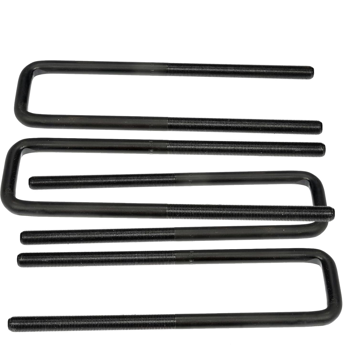 BST BSSP 4PCS Square U-Bolts 2.5" Wide Leaf Springs 8.5" Long 9/16" Dia Leaf Spring Axle Suspension Lift Kit with Hardware