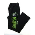 thumbnail image 2 of The Munsters Series Title Logo Men's Black Graphic Sleep Pants-Medium, 2 of 4