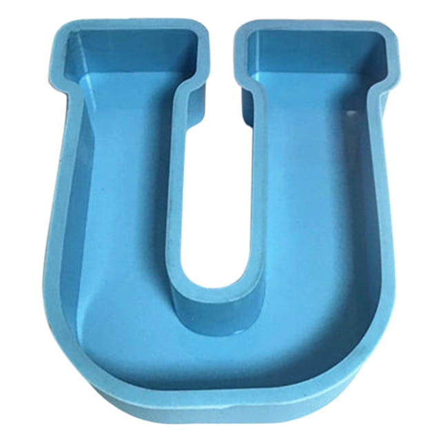 JJKBVCLO DIY Mold 26 Mold Alphanumeric English Cake Silicone Alphanumeric Cake Crystal Cake Mould