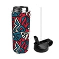 thumbnail image 2 of Sikiie Geometric Elements Print 18OZ Insulated Straw Cup, Portable Leak-proof Sports Water Bottle, Stainless Steel Water Cup Suitable for Home and Outdoor, 2 of 8