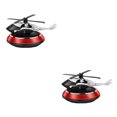 thumbnail image 4 of mmirethe Solar Powered Car Air Freshener Creative Diffuser Small Car for Car Interior Red 10.4x8cm 2Set, 4 of 6