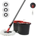 thumbnail image 5 of Rotating mop and bucket with wringer set, 360° rotating mop bucket system, 5 of 8