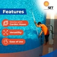 thumbnail image 3 of Leaf Vacuum-Generic Leaf Master-Leaf Bagger w/ Brushes-Swimming Pool Leaf Vac, 3 of 7