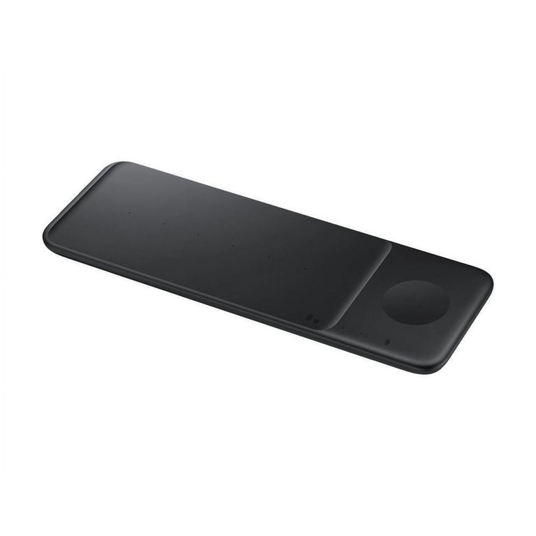Samsung Wireless Charger Trio EP-P6300 - Wireless charging pad + AC power adapter - Fast Charge - black - for Galaxy Buds Live, Note20, S20, S20 5G, Samsung Wireless Charger Trio EP-P6300 - Wireless charging pad + AC power adapter - Fast Charge - black - for Galaxy Buds Live, Note20, S20, S20 5G,