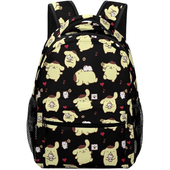 Pompompurin Backpack Lightweight Climbing Shopping Casual Daypack for Women Men Travel Laptop