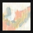 thumbnail image 2 of Jennifer Goldberger 20x20 Black Modern Wood Framed Wall Art Titled - Stitched Pastels I, 2 of 6