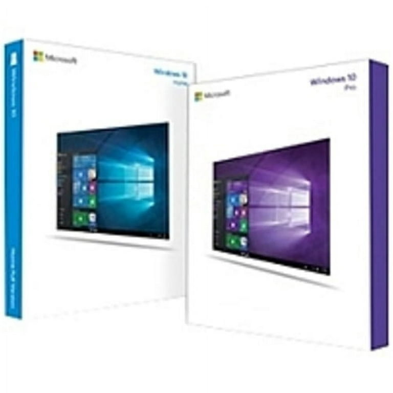 Microsoft Windows 10 Home 32-bit/64-bit Editions - USB Flash Drive (Full  Retail Version) 