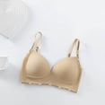 thumbnail image 7 of Kukoosong Wireless Bras for Women Fashion Women's Solid Color Seamless Lifting Soft Support Bra Everyday Bras, Sizes XL, 7 of 7