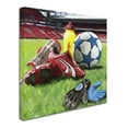thumbnail image 2 of Trademark Fine Art 'Football IV' Canvas Art by The Macneil Studio, 2 of 3