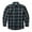Black Steel Plaid, variant on Wolverine Hastings Flannel Shirt Men