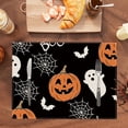 thumbnail image 2 of Placemats XCHI Boo Spooky Ghost Pumpkin para Halloween, juego de 6, 2 of 6