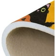 thumbnail image 7 of Dreamtimes Cute Black Cat Pumpkin Non-Slip Area Rug 36"x24", Halloween Yellow Floor Carpet Comfort Floor Mats Decor for Indoor Front Porch,Living Room, Bedroom,Kitchen, 7 of 7
