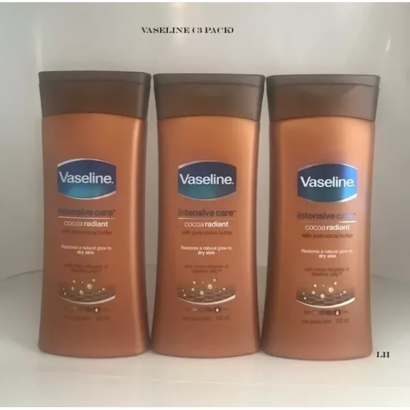 Vaseline Intensive Care Cocoa Radiant 100Ml ( 3 Pack)
