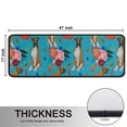 thumbnail image 5 of Kitchen Rugs Sets Of 2,Dogs with Pioneer Flower Anti Fatigue Kitchen Mat Rugs Non Slip Washable,Decorative Kitchen Floor Mats for Kitchen,Sink,Laundry,17"x47"+17"x47", 5 of 5