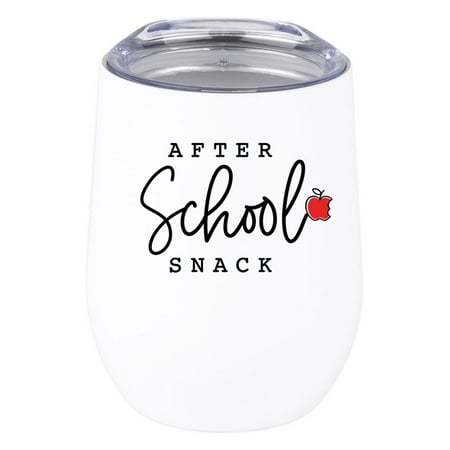 

Koyal Wholesale Teacher Appreciation Wine Tumbler with Lid Stainless Steel Insulated After School Snack Teachers