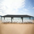 thumbnail image 2 of UBesGoo 10' x 30' Canopy Waterproof Party Tent Outdoor Tent 8 Sides Black, 2 of 9