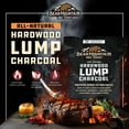 thumbnail image 2 of Bear Mountain BBQ Hardwood Lump Charcoal, Premium Grade for BBQ Grills, 16 Lbs, 2 of 9