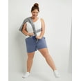 thumbnail image 5 of Hanes Women's Tri-Blend Shorts Plus Size Originals Pockets Light 4 Inseam 2x-4x, 5 of 5