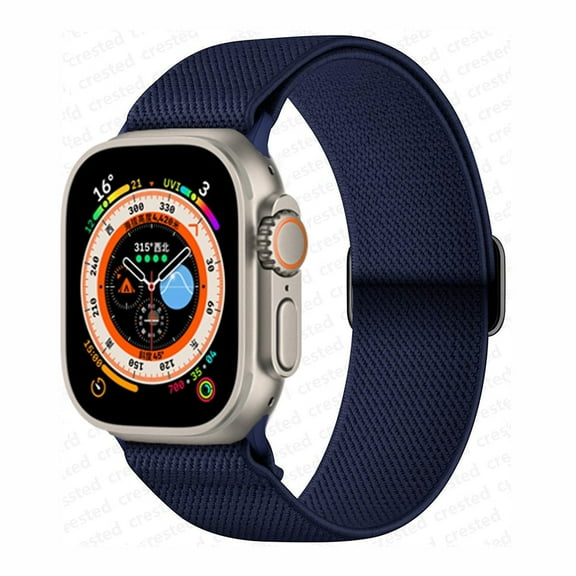 Scrunchie Strap for Apple watch band 40mm 44mm 41mm 45mm 38mm 49mm 45 mm Elastic Nylon bracelet iWatch series 8 se 7 6 5 3 Ultra