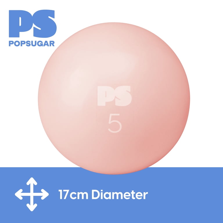 POPSUGAR Toning Ball, 5 lb Rose Pink photo 3
