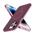 thumbnail image 6 of Designed for Samsung Galaxy S24+ /S24 Plus Magnetic Circle Guard Fused Compatible with MagSafe Heavy-Duty Tough Hybrid Shockproof Phone Case Cover [Burgundy], 6 of 8