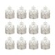 thumbnail image 4 of 12 piezas de cajas de almacenamiento de dulces Cajas de embalaje Jares Accesorios Favores de boda contenedores de bocadillos para eventos Suministros Corona de plata, 4 of 8