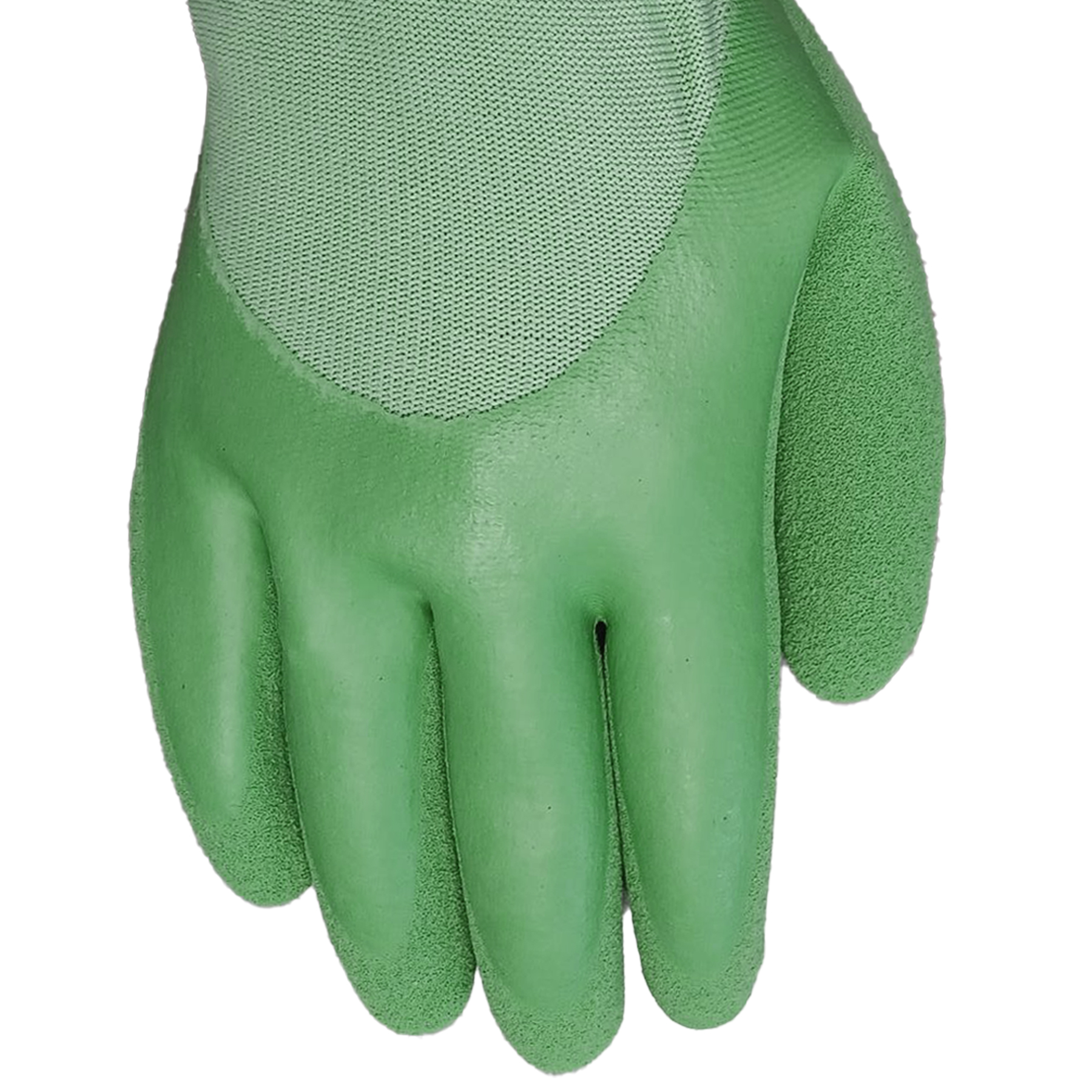 Expert Gardener Ladies Double Dipped Latex Glove, Small, Green