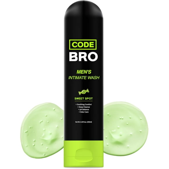 AIR-Men's Intimate Wash Sweet Spot - pH Balance Ballsy Ball Wash Soap Men Shower - Deep Cleanse Mens Private Parts Combats Odor Sweat & Itching - Shower Stuff for Men (250ml, 8.45 fl oz)