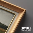 thumbnail image 5 of IDEA4WALL Premium Frame Wall Art Rustic Rural Storm Cloud Country Landscape Print Nature Wilderness Illustrations Fine Art Floral Botanical Wall Decor for Living Room, Office - 26"x36" Natural, 5 of 5