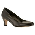 thumbnail image 2 of Ros Hommerson Joy Ii Women Dress Pump Shoes In Black Leather, 2 of 7
