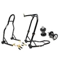 thumbnail image 1 of Venom Motorcycle Front+Rear Dual Lift Stand - w/ Spools Compatible with Yamaha FZS1000 FZ1 2004-2008, 1 of 3