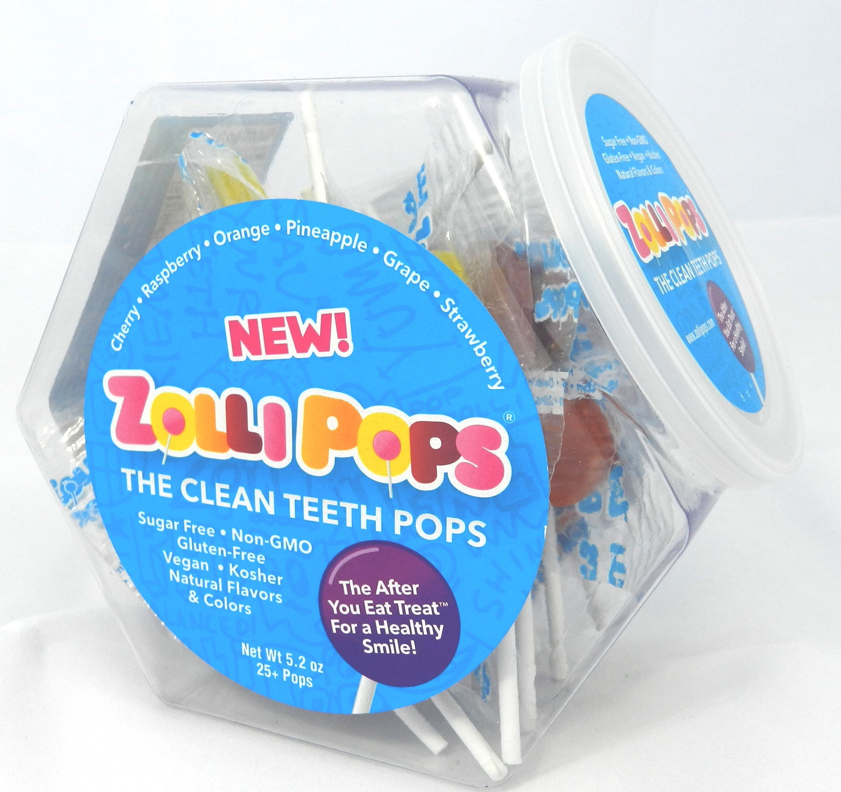 Zollipops, Clean Teeth AntiCavity Lollipops, Delicious Assorted